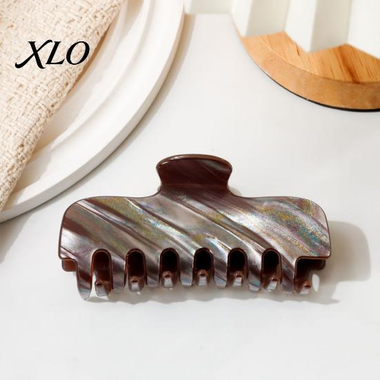 Versatile Styling Tools for Commuting Pearlescent Hair Claw Clip, Non-Slip Clip Women, Elegant Strong Clips Long Hold Accessories Styling, Decorative