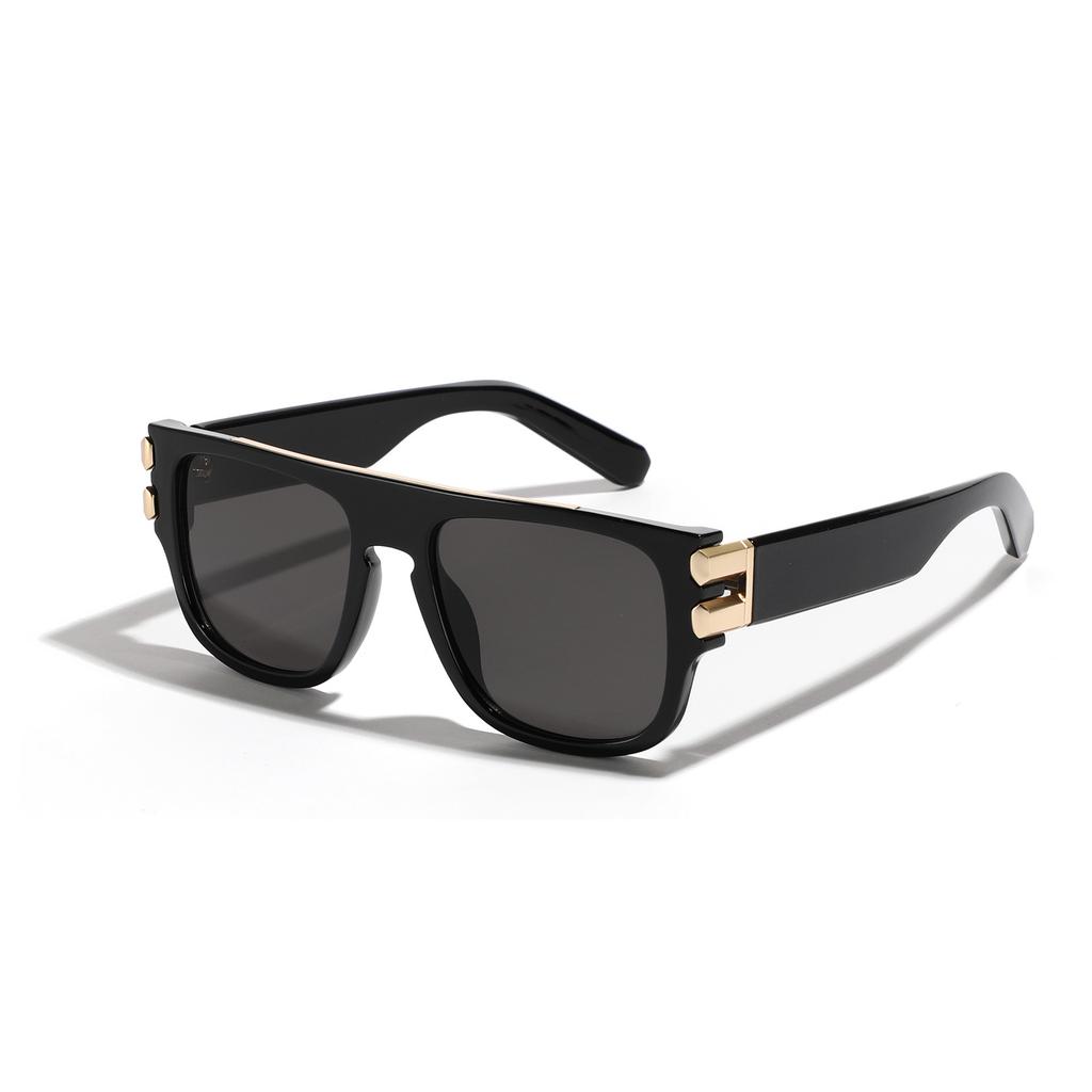 Очки Большая оправа Прозрачные зеленые солнцезащитные очки Мужские уличные очки для стрельбы Кристалл солнцезащитные очки Женщины