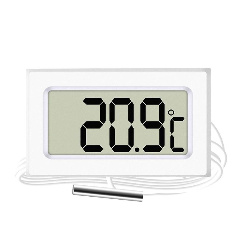 Waterproof Digital Thermometer for Aquariums, Bathtubs, Refrigerators, and Compost with High-Precision Display