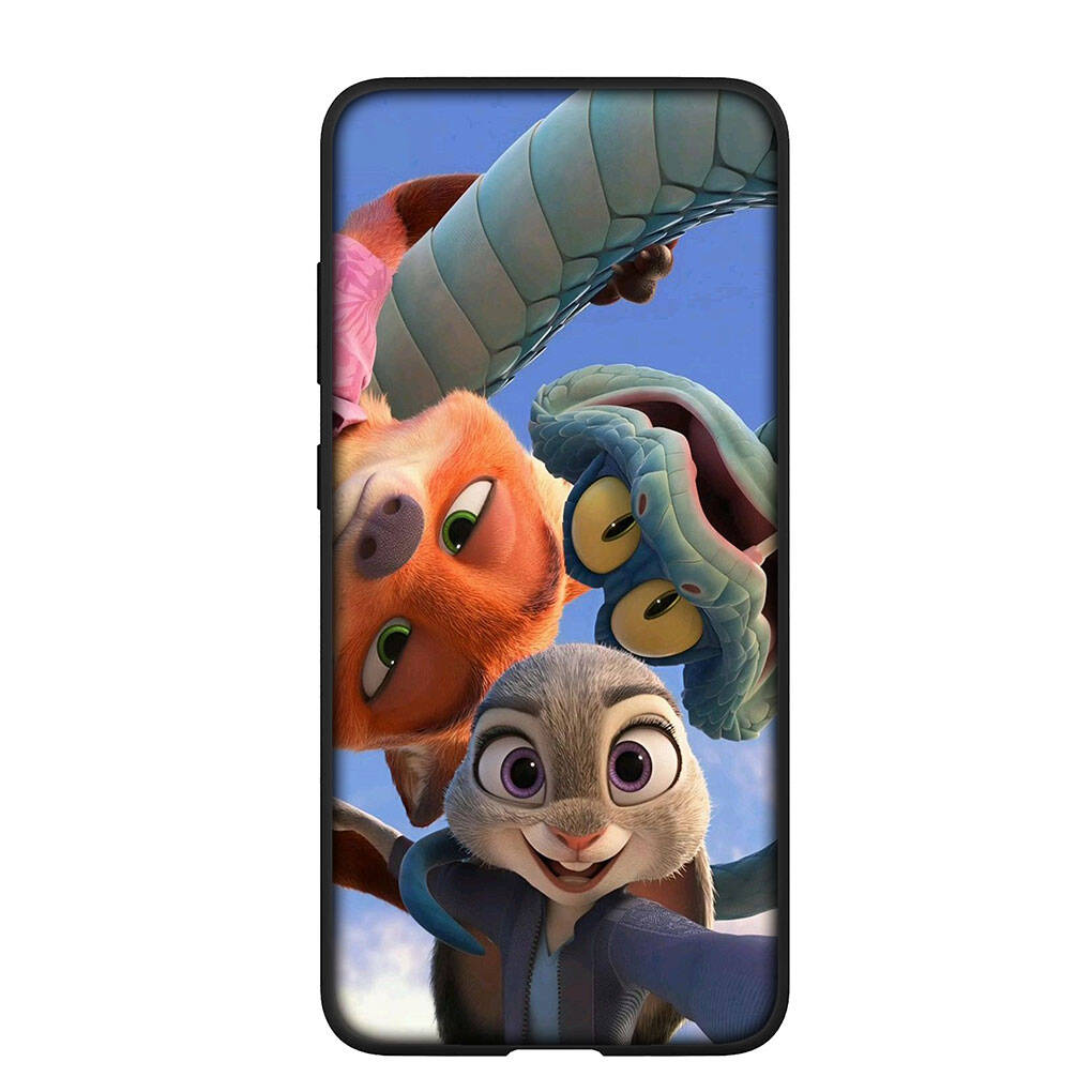 Чехол для телефона для iPhone 17 16 15 Plus XR Huawei P30 P20 Lite Redmi Note 14 12 11 13 Pro Max OPPO A60 A80 A40 A18 Постер Ник Уайлд Зверополис 2 Джуди Чехол