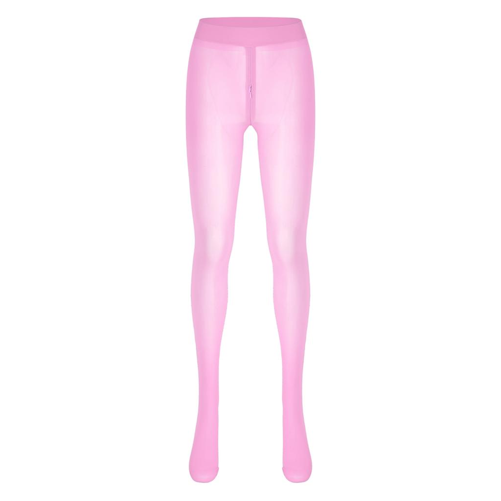 Женские бесшовные колготки, блестящие чулки, ультра прозрачные чулки, леггинсы