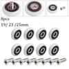 Practical Shower Door Rollers Replacement & 8*Screws Baths Parts