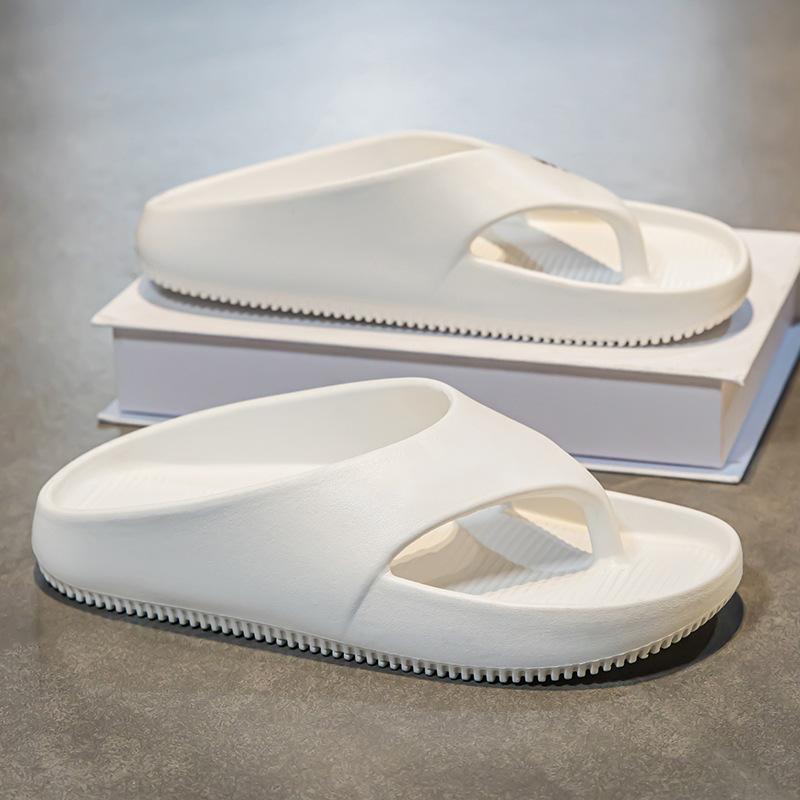 Шлепанцы мужские и женские домашние тапочки из ЭВА с угловатым носком шлепанцы