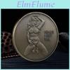 Coin Business Collection Commemorative Coin Gifts Promotional Gifts Mermaid Moon Goddess Bikini Bronze Memorial