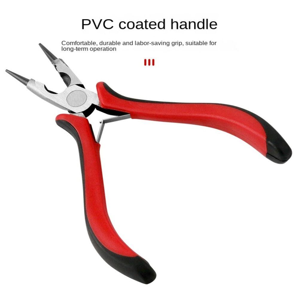 Инструменты для изготовления ювелирных изделий своими руками Стальные плоскогубцы Прочные круглогубцы Рукоделие Бисероплетение