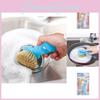 Dishwashing Brush Abs Plastic Design Stainless Steel For Nonstick Pans