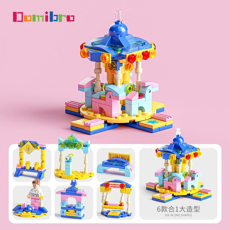 Building Blocks SWAT Educational Toys 6 IN 1 City Series Blocks Toys for Boys Gifts for Kids