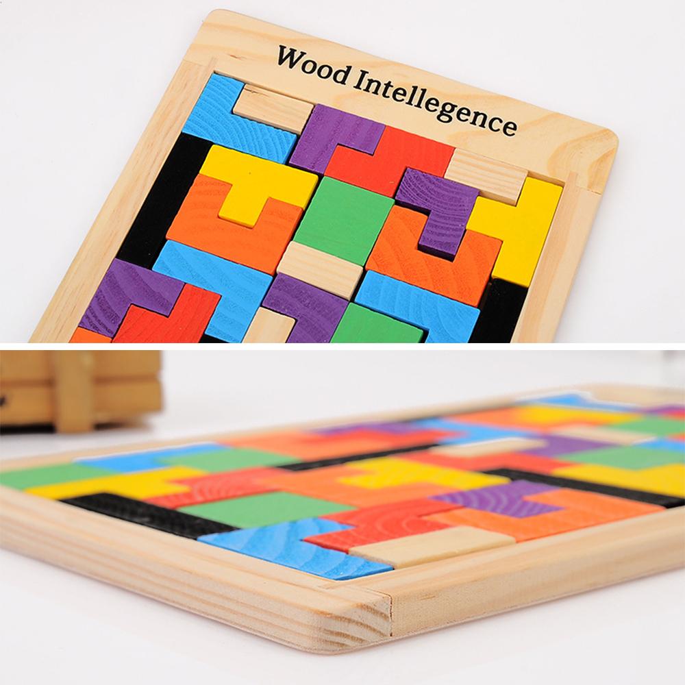 Wooden Puzzle Puzle Puzzel Color Pazzle Monzo Educational Autism Toy from 2 R 3 Le Todler Puzzel 5 To 6 Yrs Old 4 Yeara To Learn