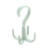 Belt Hanger Scarf Tie Rack Holder Hook for Closet Organizer 360 Degree Rotating 4 Claws