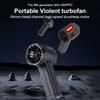750 Вт X64 PRO автомобильный мощный воздуходув мини ручной турбореактивный вентилятор бесщеточный двигатель мгновенная тяга 1,5 кг/с 350 км/ч воздушный пылесос