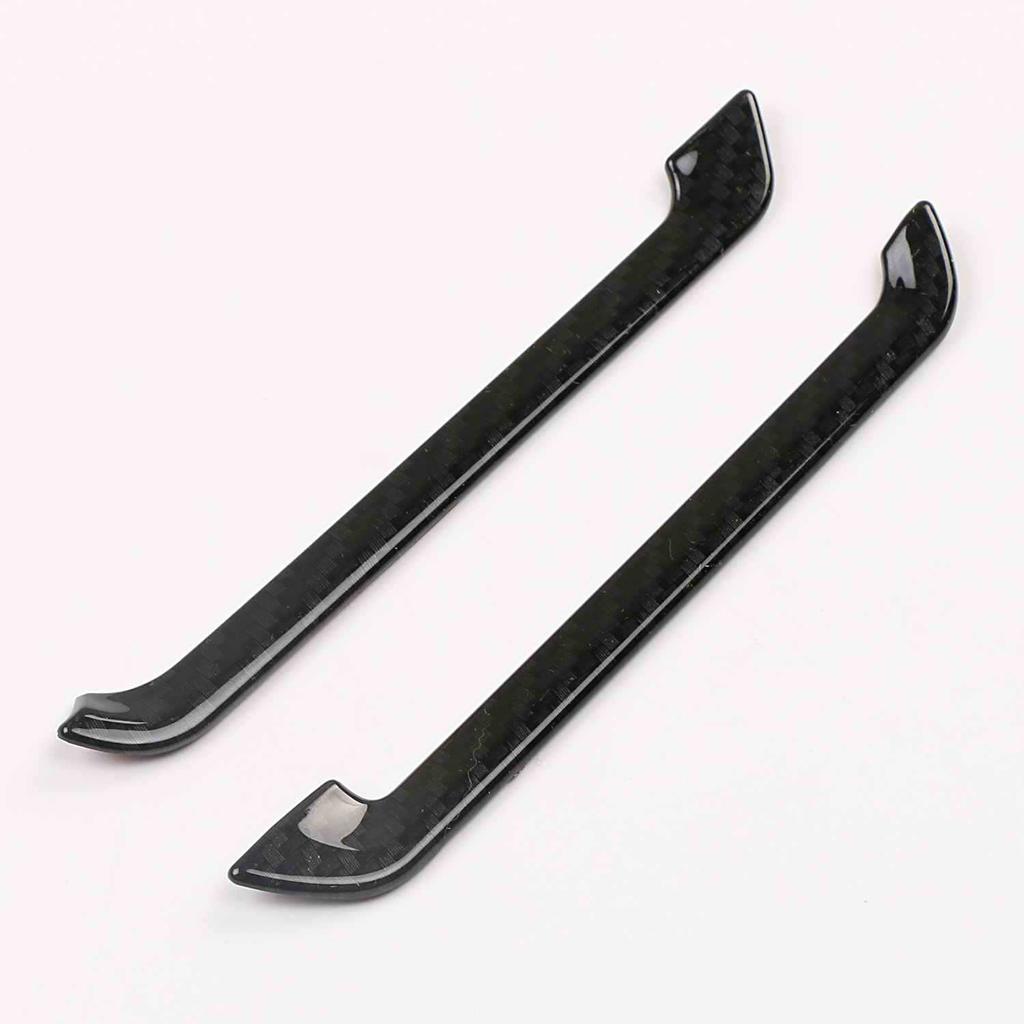 Suitable for BmwX1Central Control Gear Panel Gear Head Stickers Gear Air Outlet Audio Frame Interior Modification Carbon Fiber