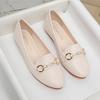 Новые Doudou туфли из мягкой кожи на плоской подошве весенние мягкая подошва нескользящие туфли для медсестер