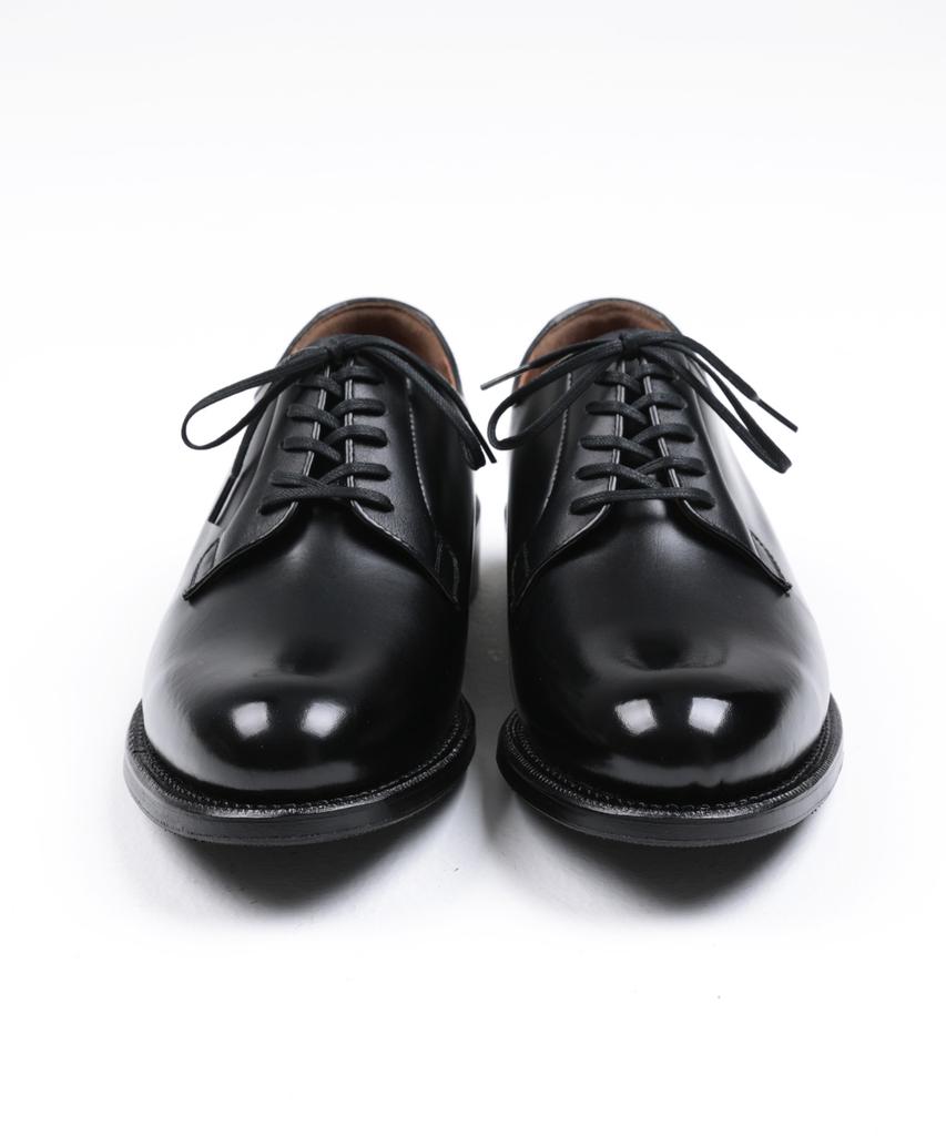 Brenowelt 554 Navy Black Derby Shoes Goodyear Welt Navy Lows