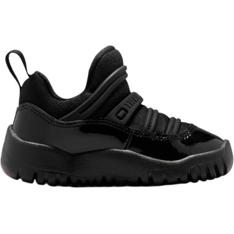 Jordan Air Jordan 11 High top Toddler Shoes Black/Gamma Blue Infant And Toddler BQ7102-047