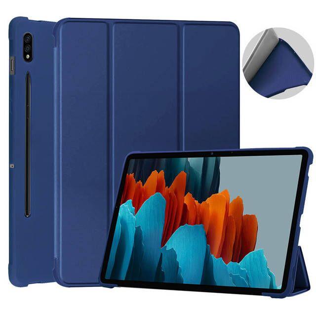 Умный кожаный чехол для Samsung Galaxy Tab S9 11 2023 S8 S7 11 A8 10,5 A7 Lite 8,7 A7 S6 Lite 10,4, мягкий чехол с магнитной подставкой и откидной крышкой