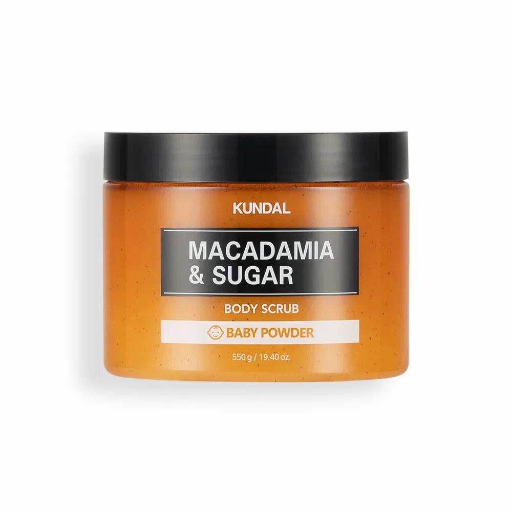 KUNDAL Macadamia & Sugar Body Scrub 550g #Baby Powder
