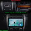 Автомобильный мультимедийный плеер Hizpo Поворотный 1 Din Android 13 Автомагнитола GPS Навигационный плеер