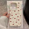 Чехол для телефона с рисунком леденца-трости и текстурой личи для iPhone 17 16 15 14 13 12 11 Pro Max 17Air 15 14 Plus X XS XR 16E, мягкий чехол