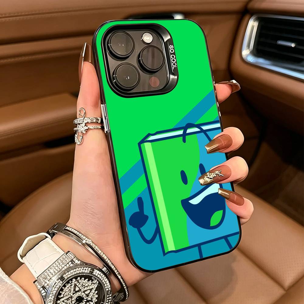 B-B-Bfdi C-Battle Phone Case For iPhone 17,16,15,14,13,12,11 Plus Pro Max Colored Silver Phone Case