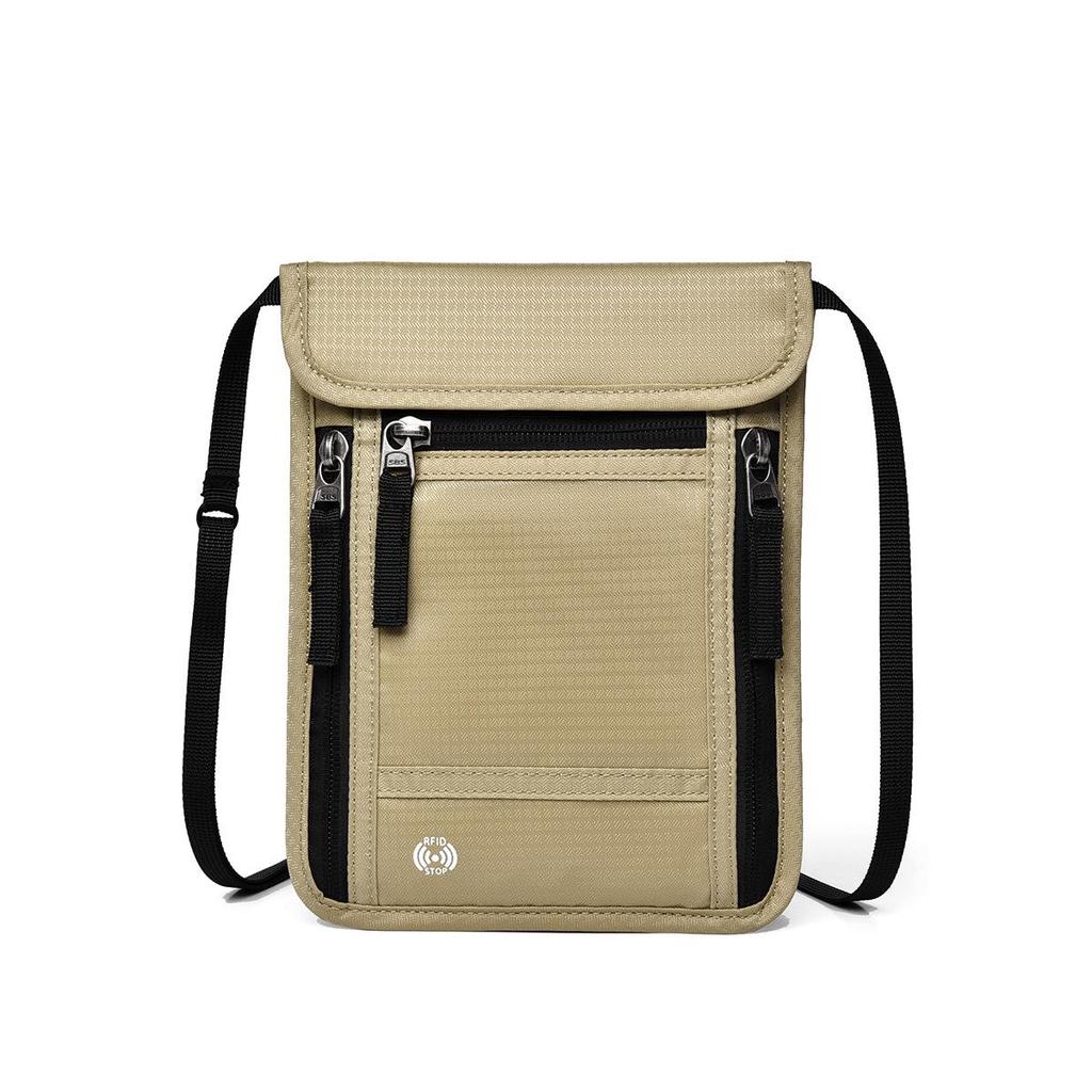 Multifunctional Passport Holder & Travel Bag - RFID, Large Capacity, Portable Document & Ticket Organizer Pouch