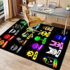 Sprunki Game2 Printed Absorbent Washable Carpet, Non-Slip Bathroom Mats, Kitchen Rugs, Yoga Mat,Living Room Entrance, Camping Picnic Rugs