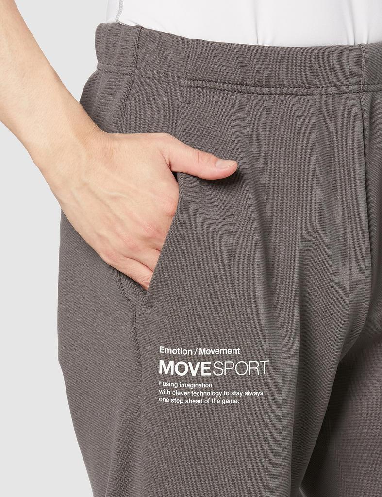 Long Pants Descente Half Gauge Tapered Pants Stretch UV Protection Training Running GY M [Move Sports] S.F.TECH (UPF50+) (DMMWJG21)