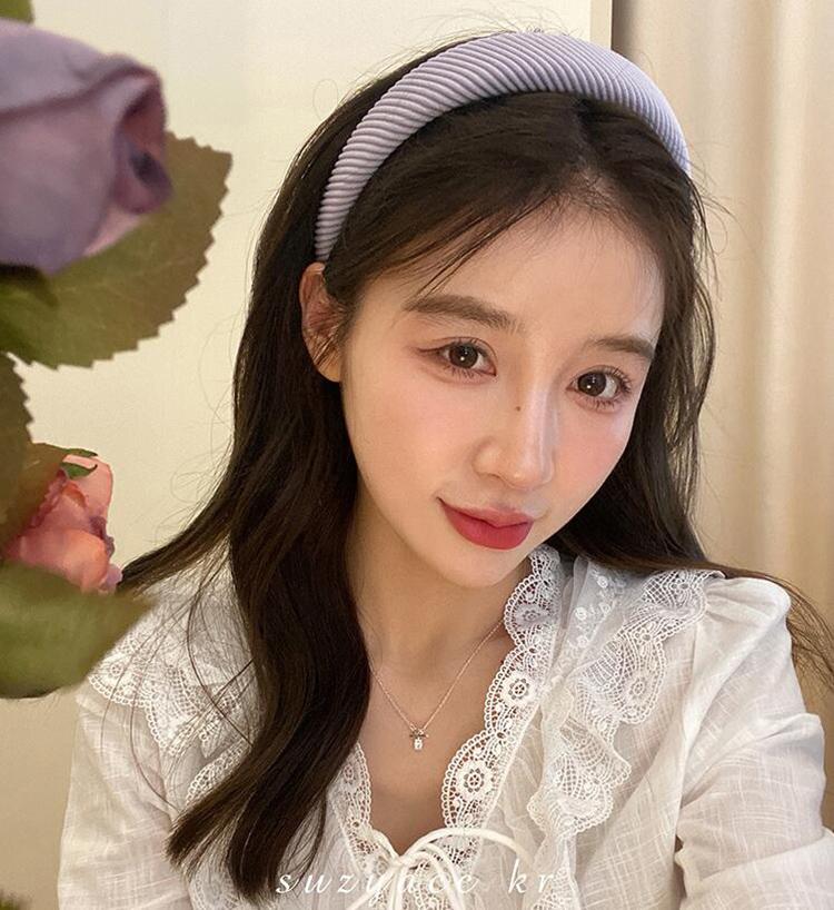 Новая Мода Обруч для Волос Резинки для Волос для Женщин Девушек Однотонные Твиловые Повязки на Голову Дизайнерская Широкая Повязка на Голову Аксессуары для Волос Головной Убор