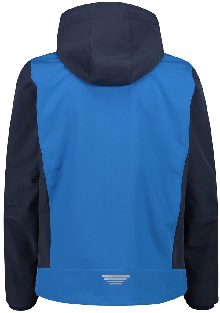 Куртка CMP мужская софтшелл с отстегивающимся капюшоном (3A01787N) zaffiro/b. blue