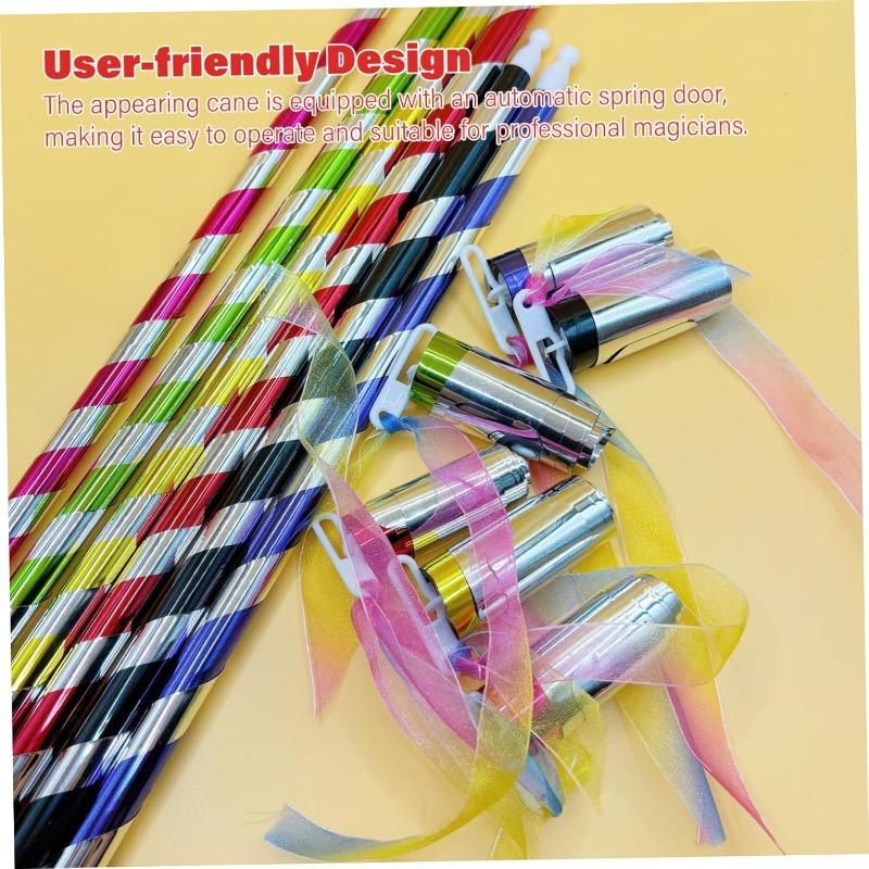 2 шт. Карманный посох, Растягивающаяся Выдвижная Волшебная палочка Портативный Компактный Мини Реквизит для Фокуса для Профессионального Фокусника Сценическое Выступление