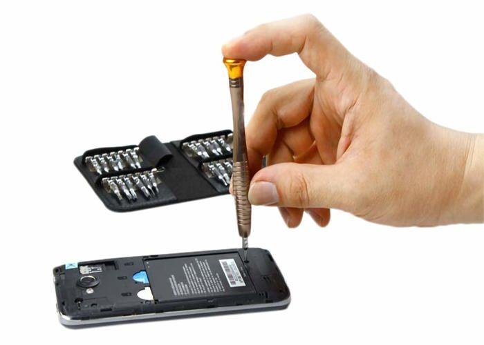 Kit outils de precision Tournevis aimantés avec Fente pour vis Torx 25 en 1 HDEO - 5902802905796