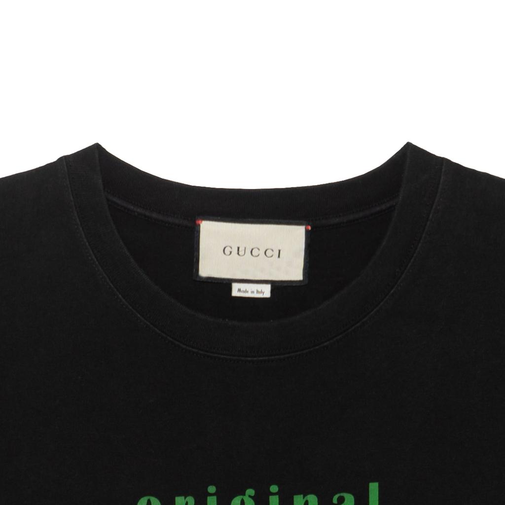Оригинальная футболка Gucci с принтом из прошлой коллекции 616036-XJCOQ-1082