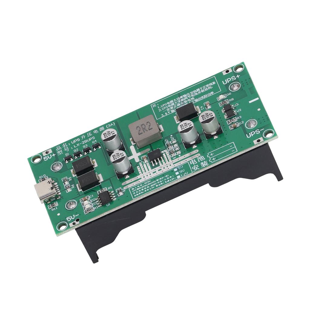 15W 3A High Power UPS Battery Boost Charging Module 18650 Lithium Battery Step Up Charger Board 5V 1A