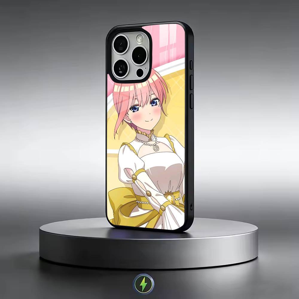 Аниме Ичика Накано Чехол для телефона для iPhone 17, 16, 15, 14, 13, 12, 11 Plus, Pro Магнитный Для Magsafe Беспроводная зарядка