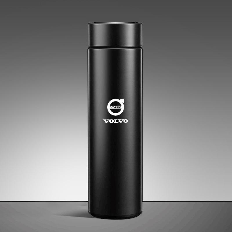 500ML Temperature Display Thermos Cup Stainless Steel Vacuum Insulated Cup For Volvo S40 S80L S60 S90 XC40 XC60 XC90 V40 V60 V90