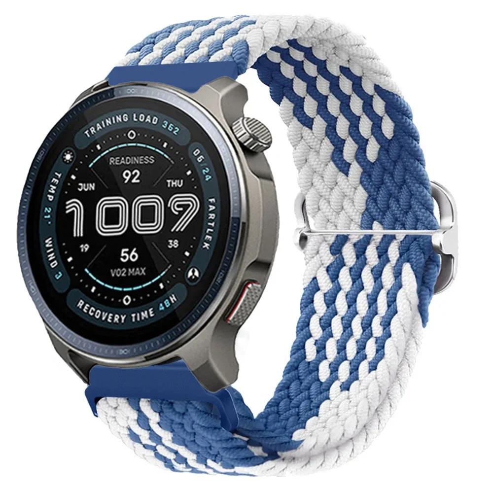 22 мм 20 мм Нейлоновый ремешок для Amazfit Balance 2 1/Bip 6 5 Спортивный браслет Ремешок для часов Correa для Amazfit GTR 47 мм/GTR 4 3/GTS/Active 2