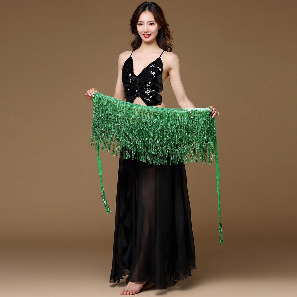 Женский костюм для танца живота, пояс, юбка, набедренная повязка, наряд, блестки, кисточки, шарф из бисера