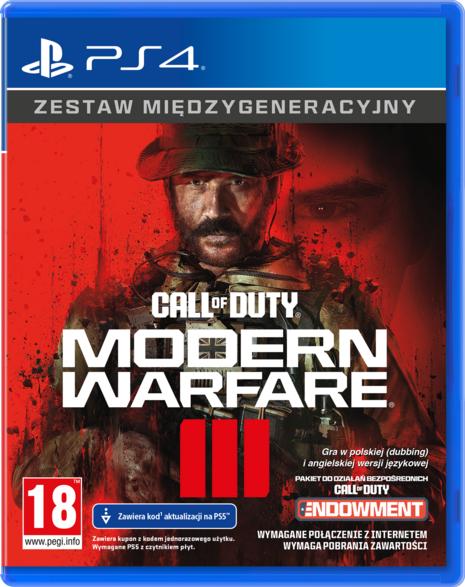 Ps4 game call of duty: modern warfare iii code edition (ps5 compatible)