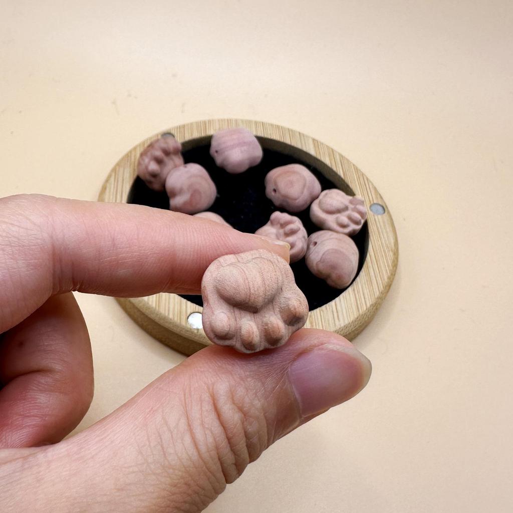 Кулон Руи из палисандра и агарового дерева с инкрустированными Пятью Сутрами - Сандаловое дерево, аксессуар для украшений Руи