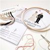Kit de broderie - mariage