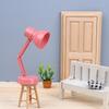 Rotating Warm Lighting Dollhouse Table Light Mini Reading Lighting Toy Furniture Doll Accessories