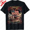 250 Years of Freedom Retro USA Flag Since 1776 2026 Independence Day TShirt Trend Classics Nostalgia Tees Men Women Cotton Tops