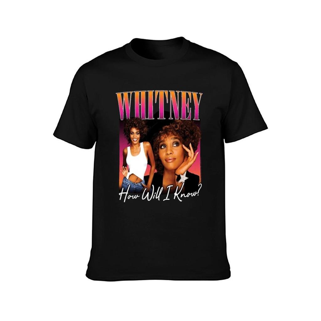 Whitney Elizabeth Houston Singer Actress Recording Artist Unisex Adult T-Shirt 7 BlackOne Size