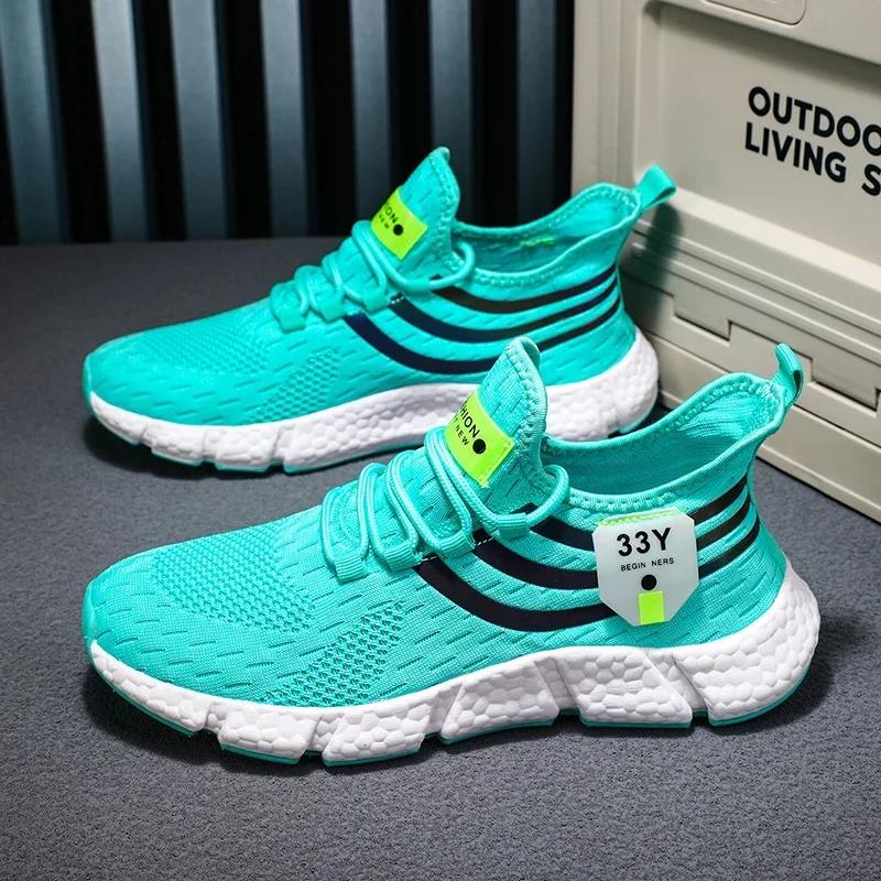 Fashion Sneakers Women Breathable Fashion Running Shoes Comfortable Casual Sneakers Female Tenis Lightweight Sports Walking Shoes Men
