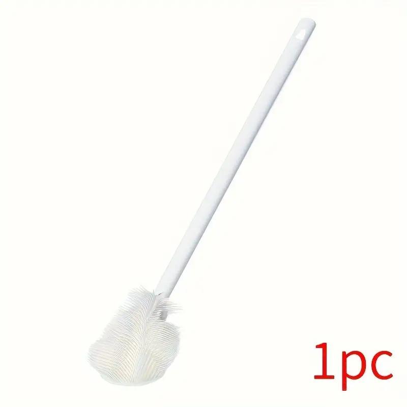 1/3PCS New Silicone Milk Bottle Brush Cup Scrubber Glass Cleaner Kitchen Cleaning Tool Long Handle Drink Bottle Glass Cup Cleaning Brush