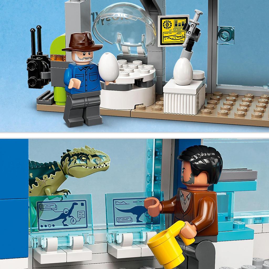 LEGO Jurassic World Гиганотозавр и Теризинозавр Натиск Игрушка Игрушка Подарок День Рождения Блок Рождество Мальчики Девочки Дети 9 Лет 10 Лет
