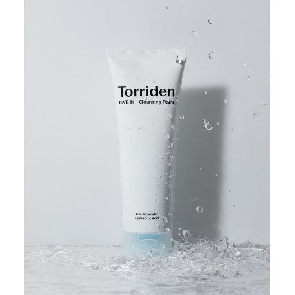 Torriden Dive In низкомолекулярная очищающая пена с гиалуроновой кислотой 150 мл X 2