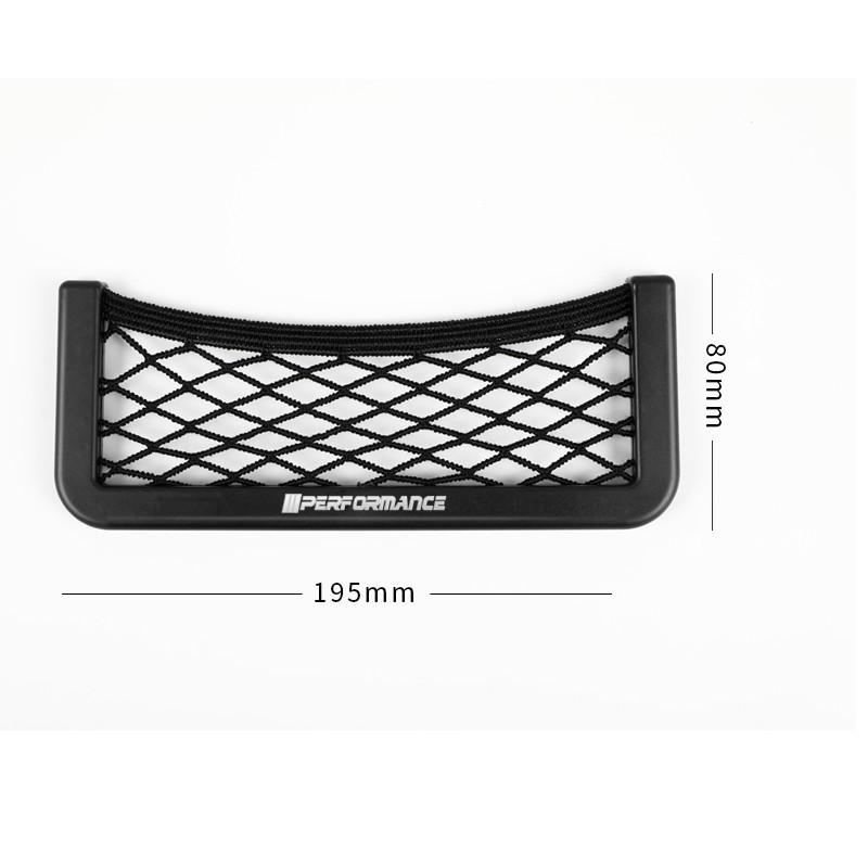 Phone Holder Pocket Organizer Car Storage Net Bag For BMW X1 X2 X3 X5 X4 X6 X7 G30 G20 M2 M3 M4 Accessories