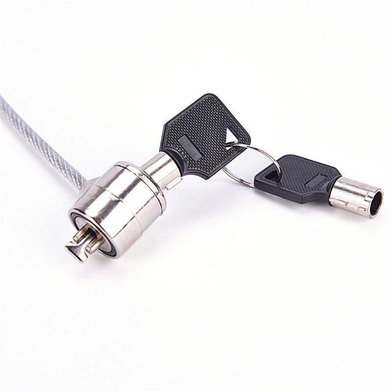 Office Notebook Laptop Pc Computer Desk Key Security Lock Chain Cable