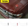 TESIN Car Engine Hood Latch Lock Decoration Cover for Dodge Challenger Charger Nitro RAM Chevy Silverado Exterior