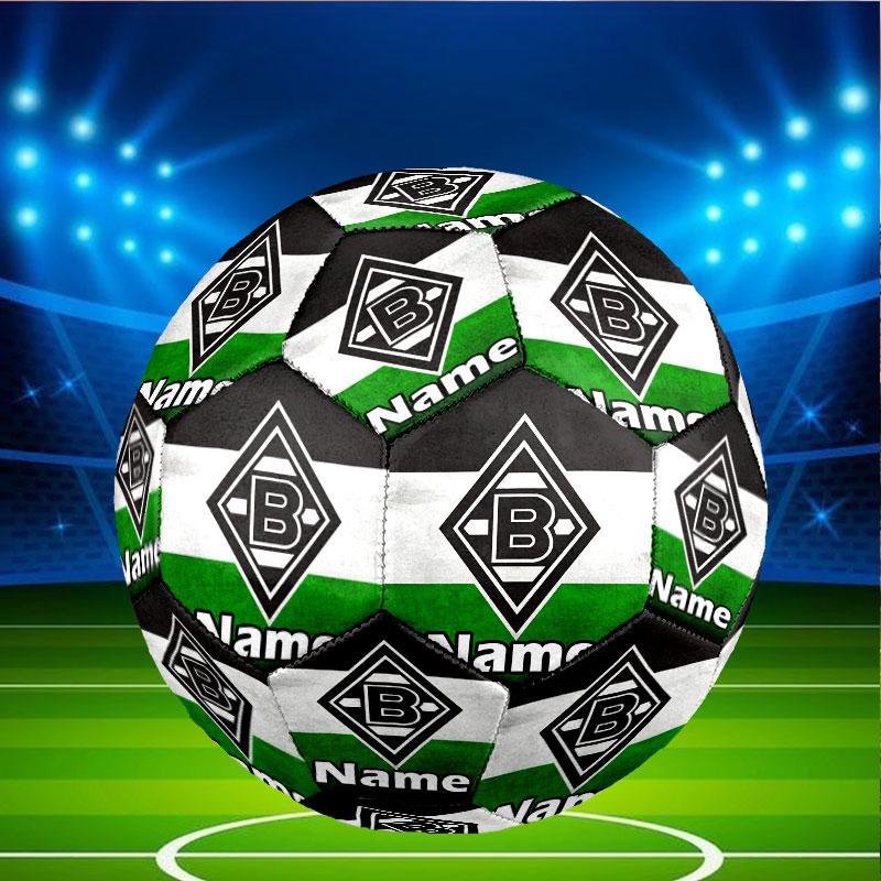 Custom Name Personalized Borussia Monchengladbach Print Size 5 Soccer Ball Training & Match Football, for Team, Kicking, Gift for Football Enthusiasts